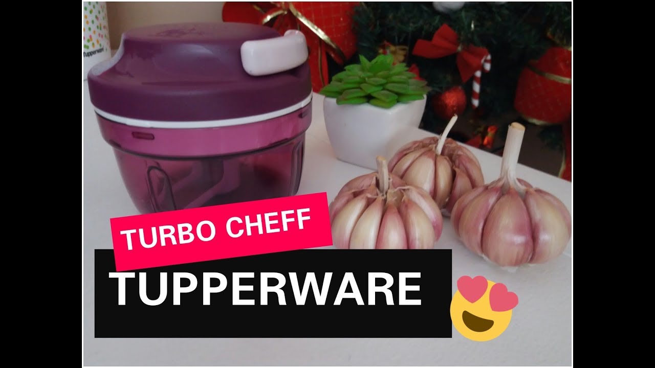 MEU ALHO CORTADINHO🔪 COM TURBO CHEF  (TUPPERWARE)|Samira Aires