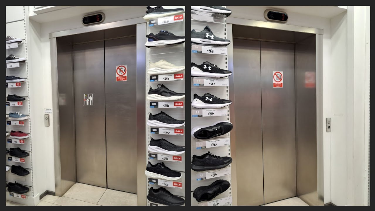 KONE MonoSpace Lifts At Sports Direct In Leeds The Headrow