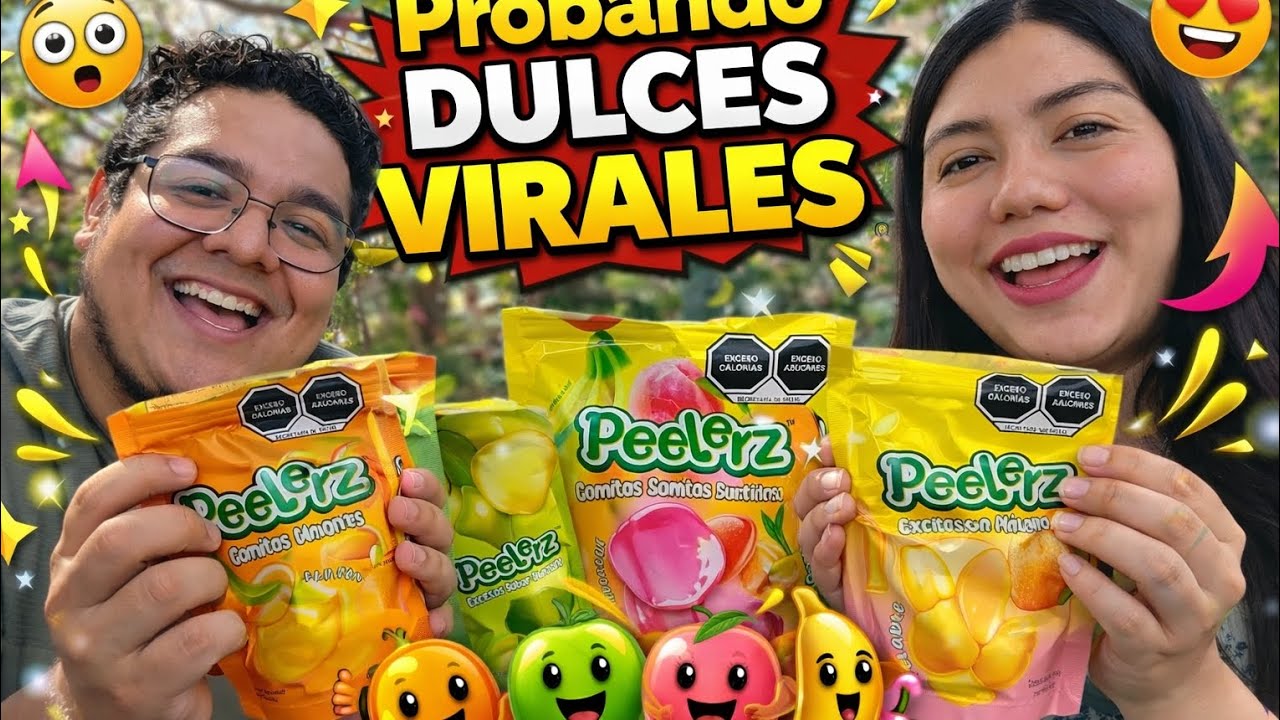 Probando las Gomitas más virales!!😱😱😱#viral 