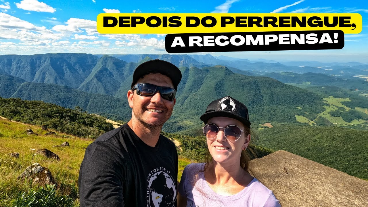 DESCEMOS A SERRA DA ROCINHA DE KOMBI | Do Rio Grande do Sul à Santa Catarina | Viagem teste Ep.09