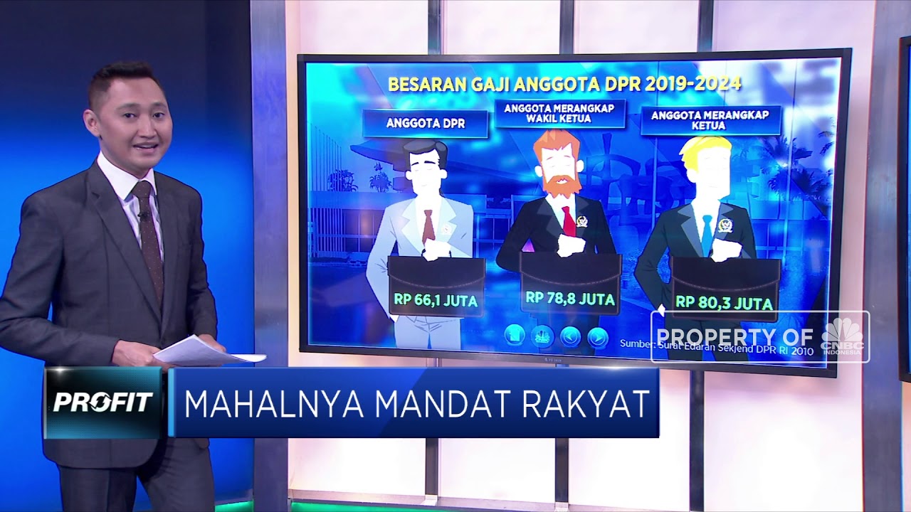 Ini Gaji dan Tunjangan Anggota DPR