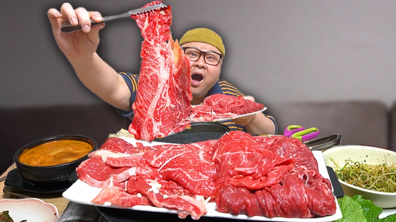 한우물만 파는 등신이라~한우등심 선물받음 1.5kg 먹방  │Korean Beef Mukbang Eatingshow