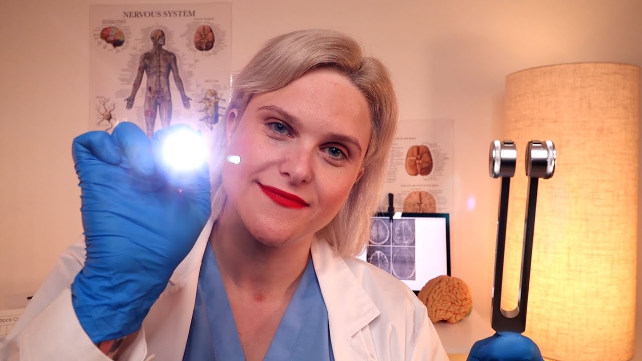 A Detailed ASMR Neurological Exam | VERY Realistic & SUPER Relaxing