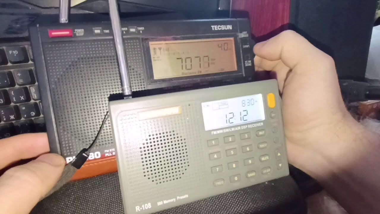 Radiowow r-108 он же (Sihuadon r-108) сравним с Tecsun pl-680 как ловит на sw (на КВ) radiwow r-108.