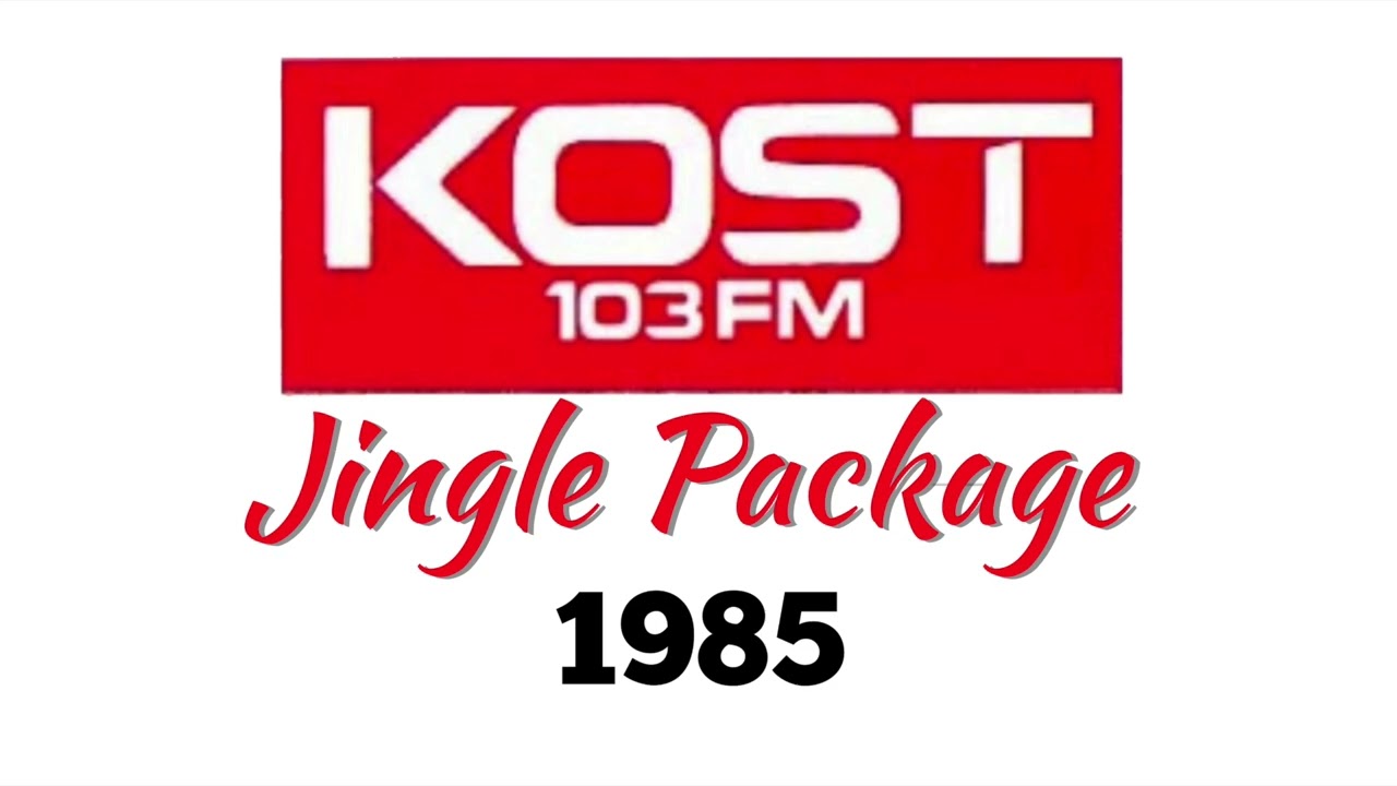 KOST 103 Los Angeles Jingles from 1985