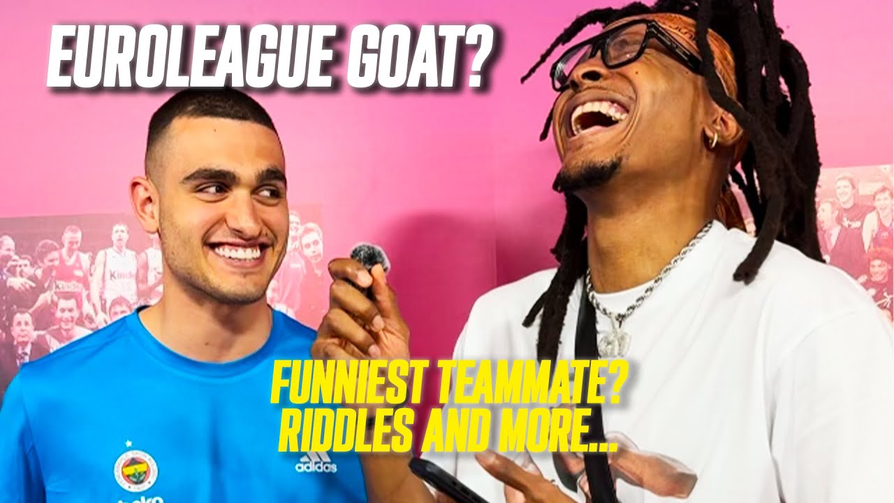 ASKING EUROLEAGUE PLAYERS QUESTIONS & RIDDLES