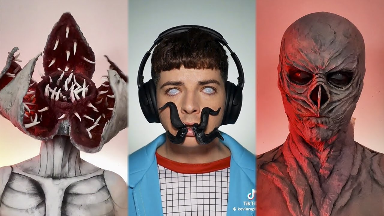 Stranger Things Cosplay - TikTok Makeup Compilation