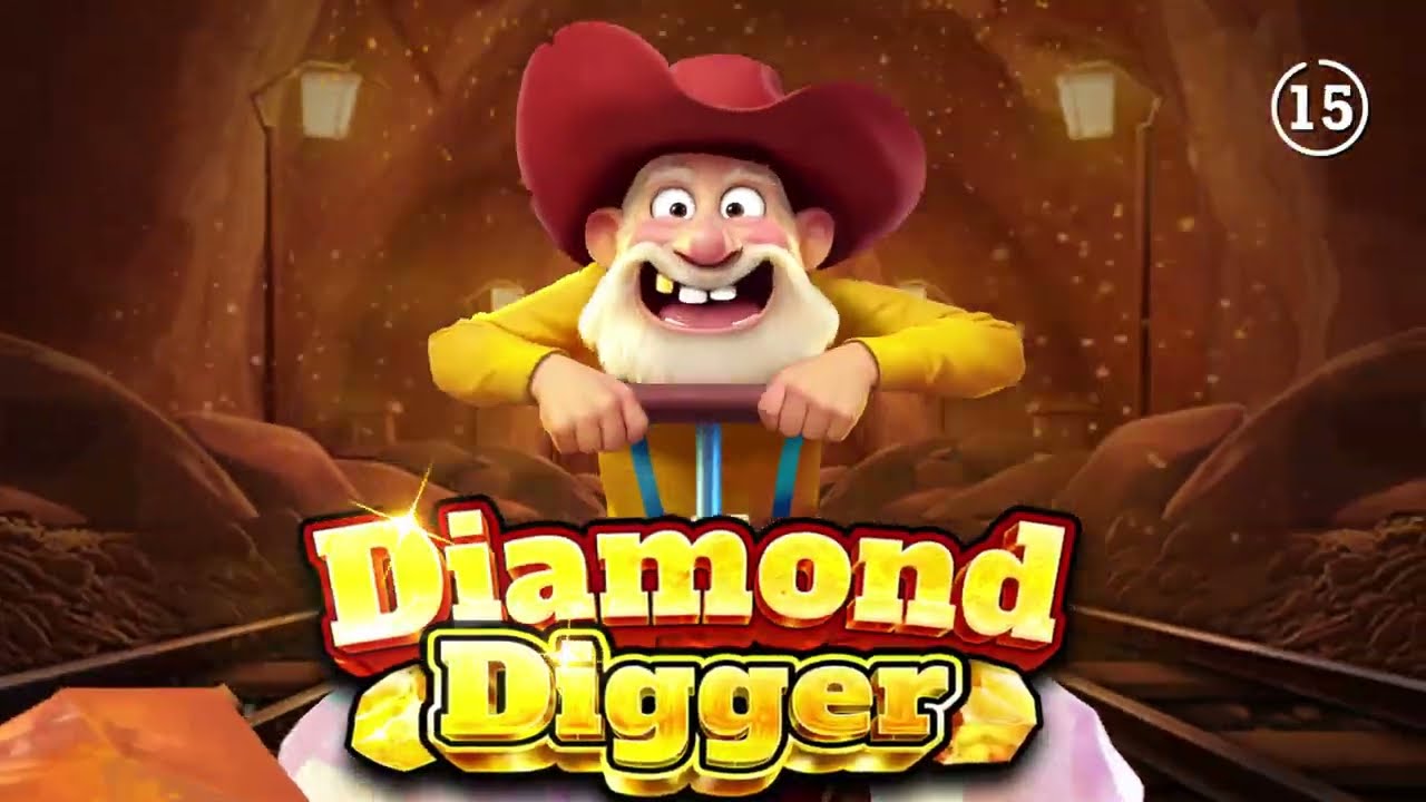 ⚒️New Casino - Diamond Digger⚒️ Dig deep to find incredible treasures👷💰#jackpot #spin #slots #casino