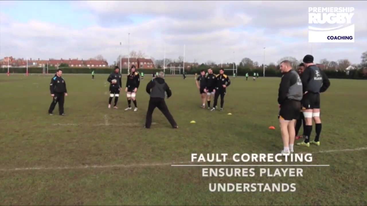 Wasps tackle footwork