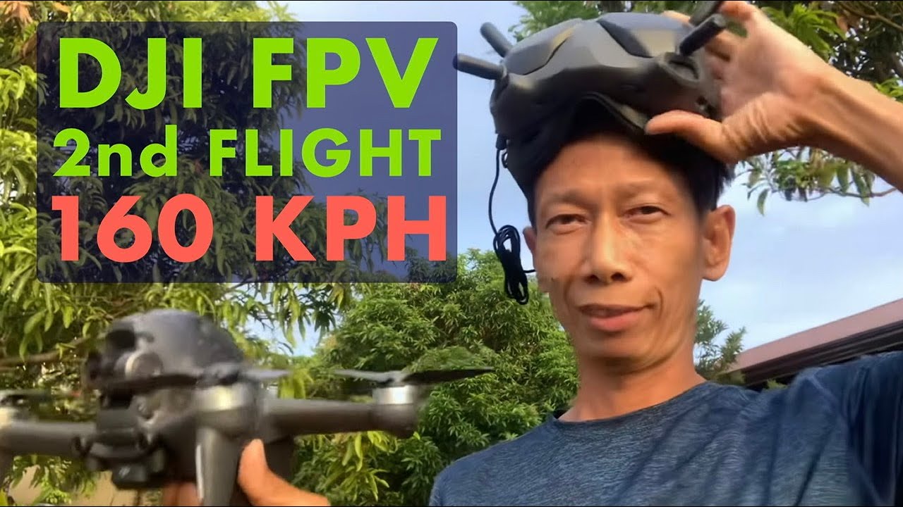 DJI FPV Drone  Kumusta na After a Week? Speed Test na in Manual Mode