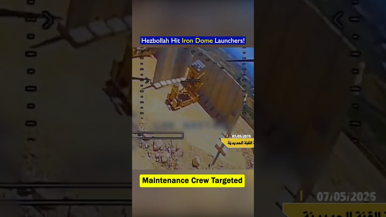 Israeli Iron Dome Launchers Hit by Hezbollah Direct Strikes!!