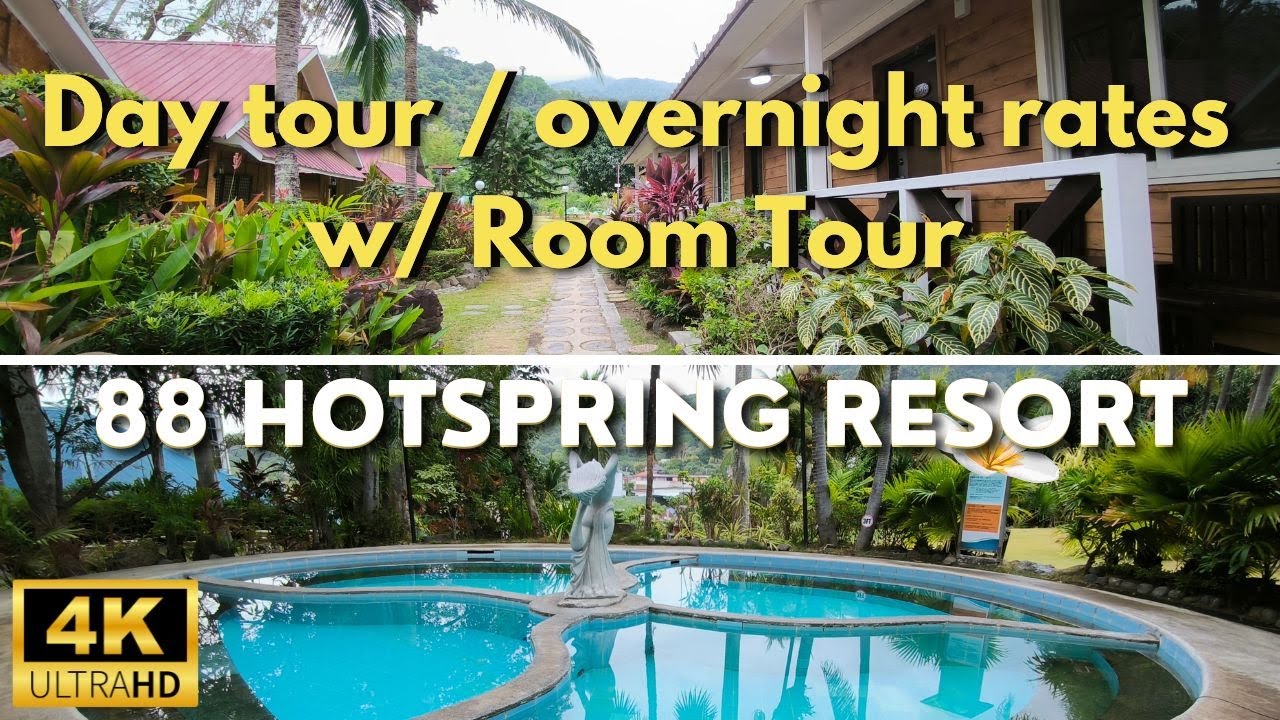 Day Tour Overnight Rates 88 Hotspring Resort Calamba Laguna with Room Tour