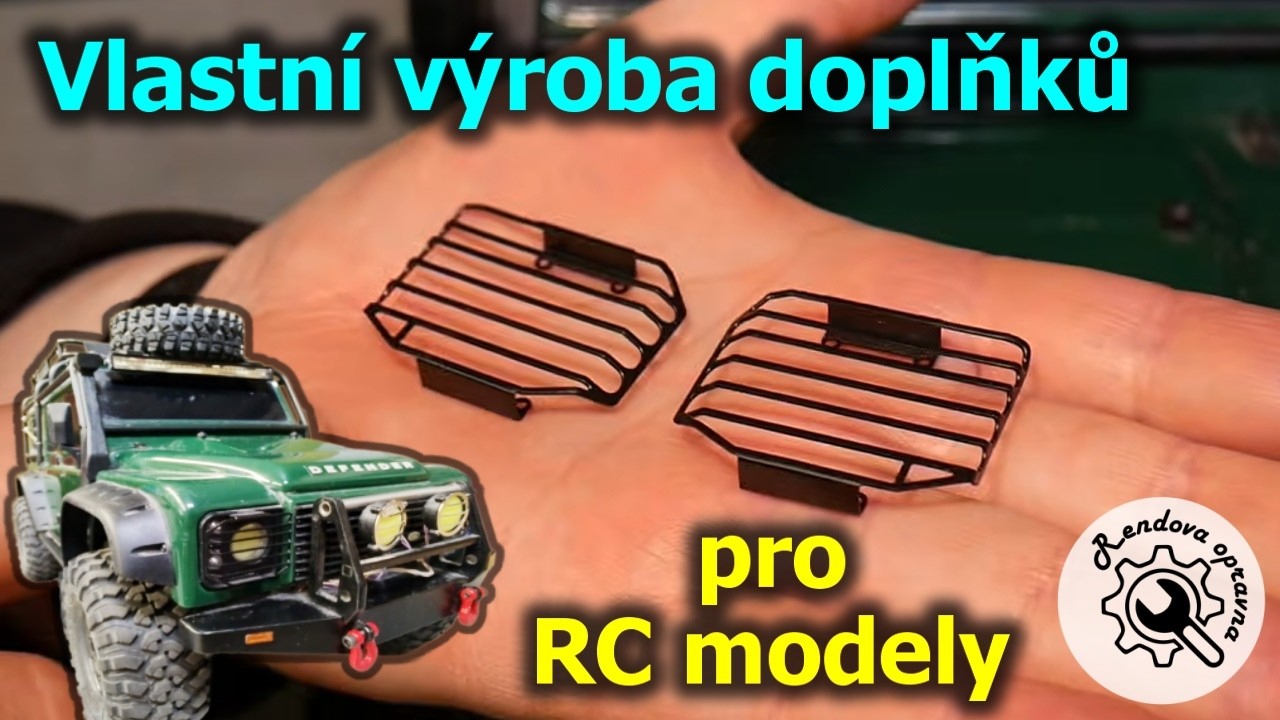Od výpalku k mřížce: Výroba RC doplňku