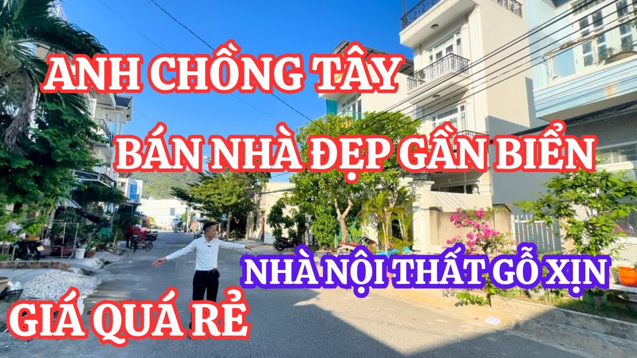[ Đã bán ] Anh Chồng Tây bán Nhà Đẹp gần Biển Nha Trang giá quá Rẻ | Nhà nha trang
