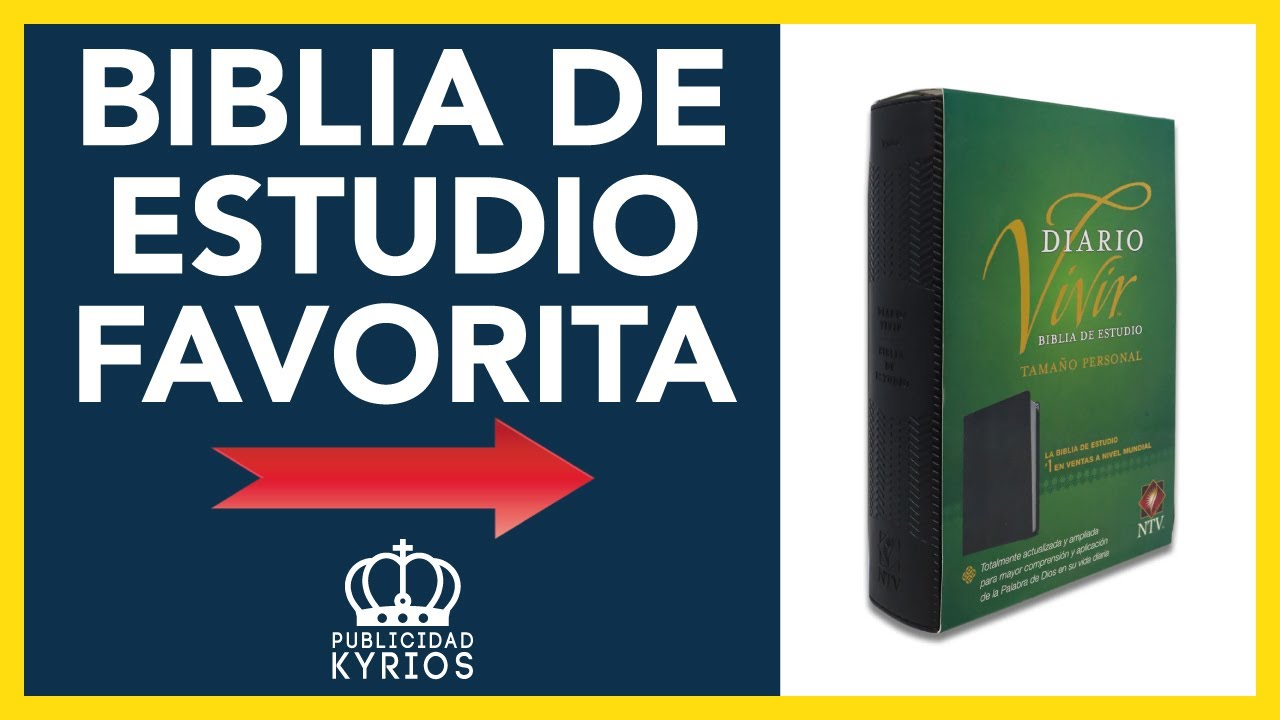 ✅ BIBLIA DE ESTUDIO 🌳 DIARIO VIVIR NTV 🔥 TAMAÑO PERSONAL ✋🏻