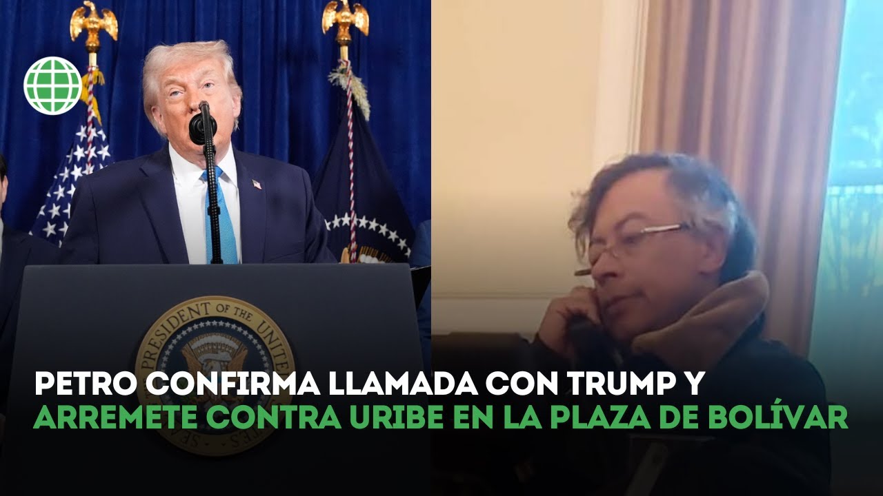El &ldquo;hp&rdquo; de Petro a Uribe que marc&oacute; su discurso tras hablar con Trump