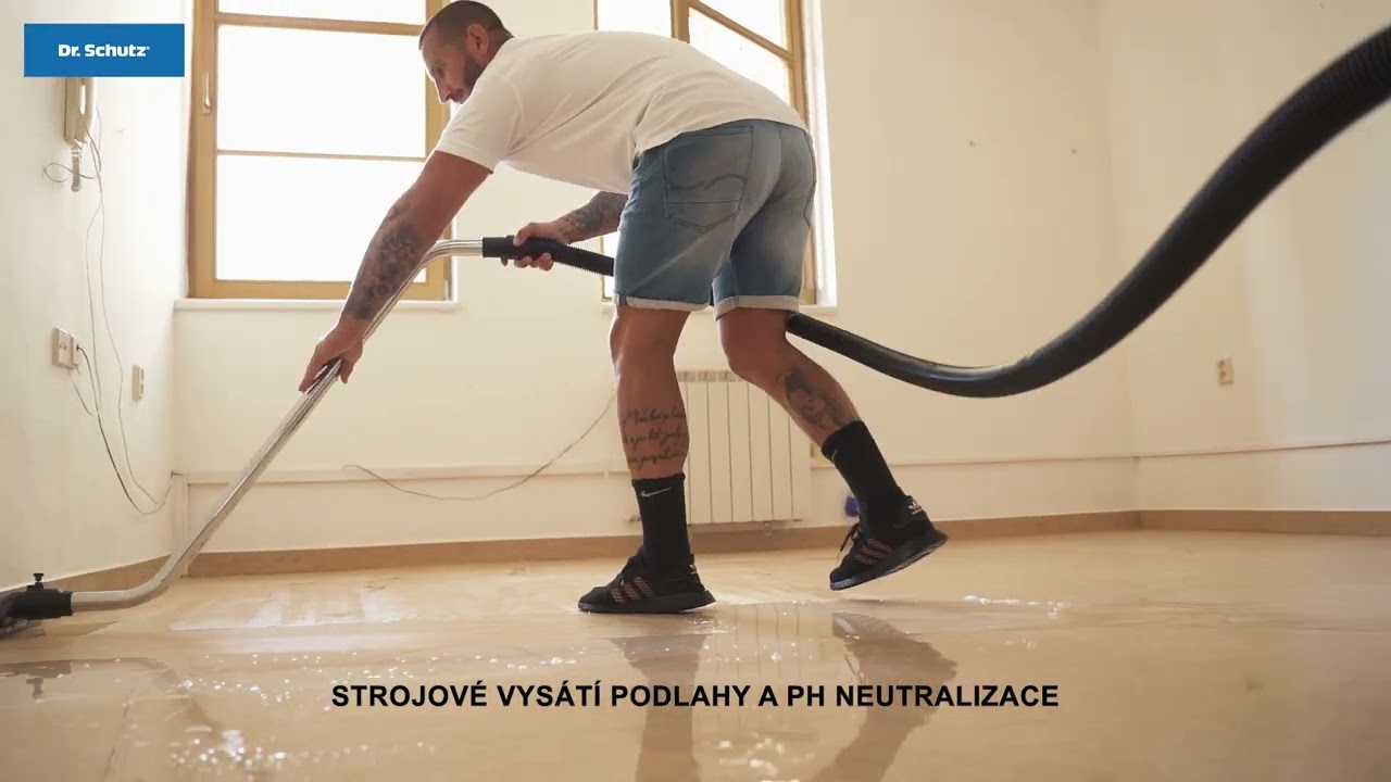 Renovace podlah a ochranný polyuretanový 2K nátěr Dr. Schutz