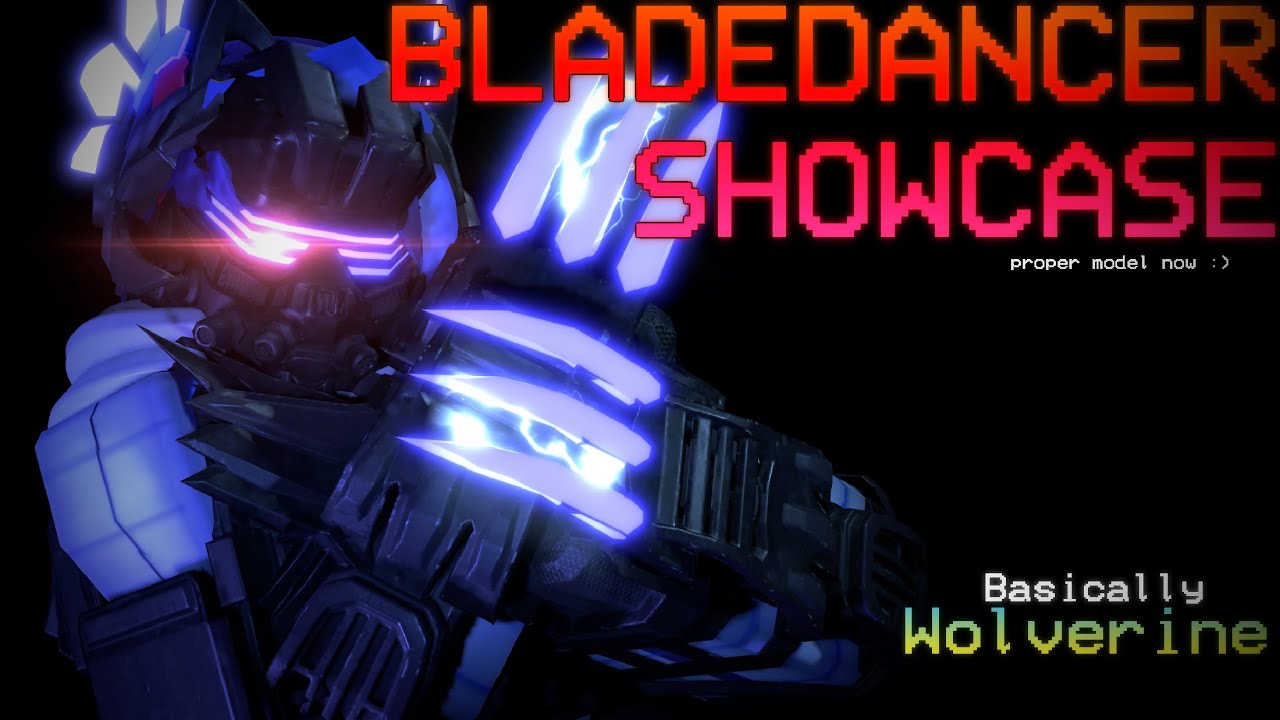 BLADEDANCER Kit showcase [Wolverine Basically] | Roblox Blackout Revival: Frosted Frights