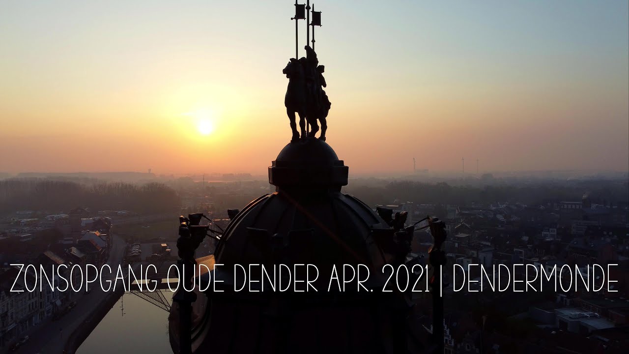 Zonsopgang Oude Dender apr. 2021 | Dendermonde