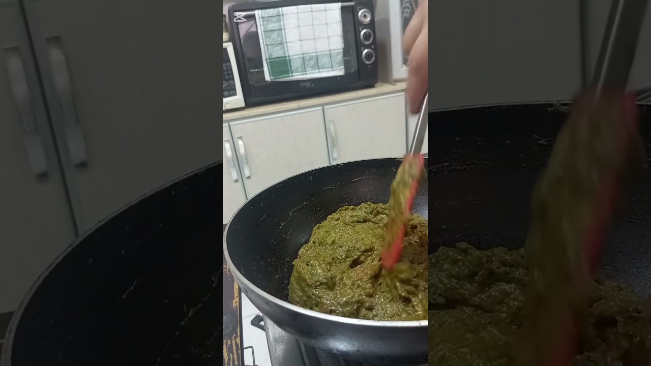 Sarson kay Saag ki Bhujia Spicy,Flavorful Paratha Ka Saath 👍 Fozia Moin Foods 💐 Nani's Recipe 🌹
