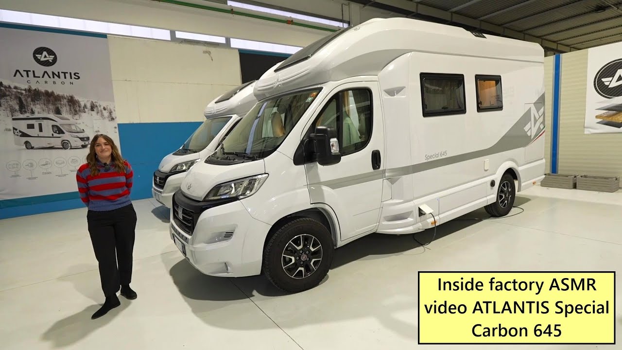 ATLANTIS Special 645 Full carbon camper - ASMR presentation