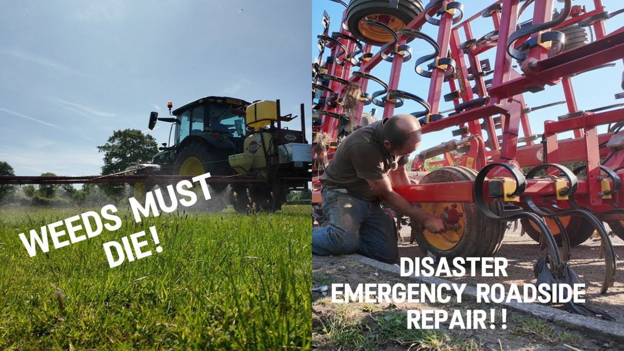 Maximising Grass - Spraying Soft Rush & Broadleaves Caddis Ltd Agri Contracting