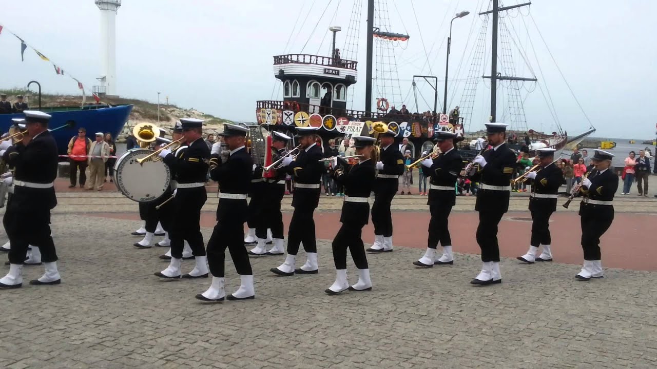 Orkiestra straży granicznej - pokaz musztry paradnej