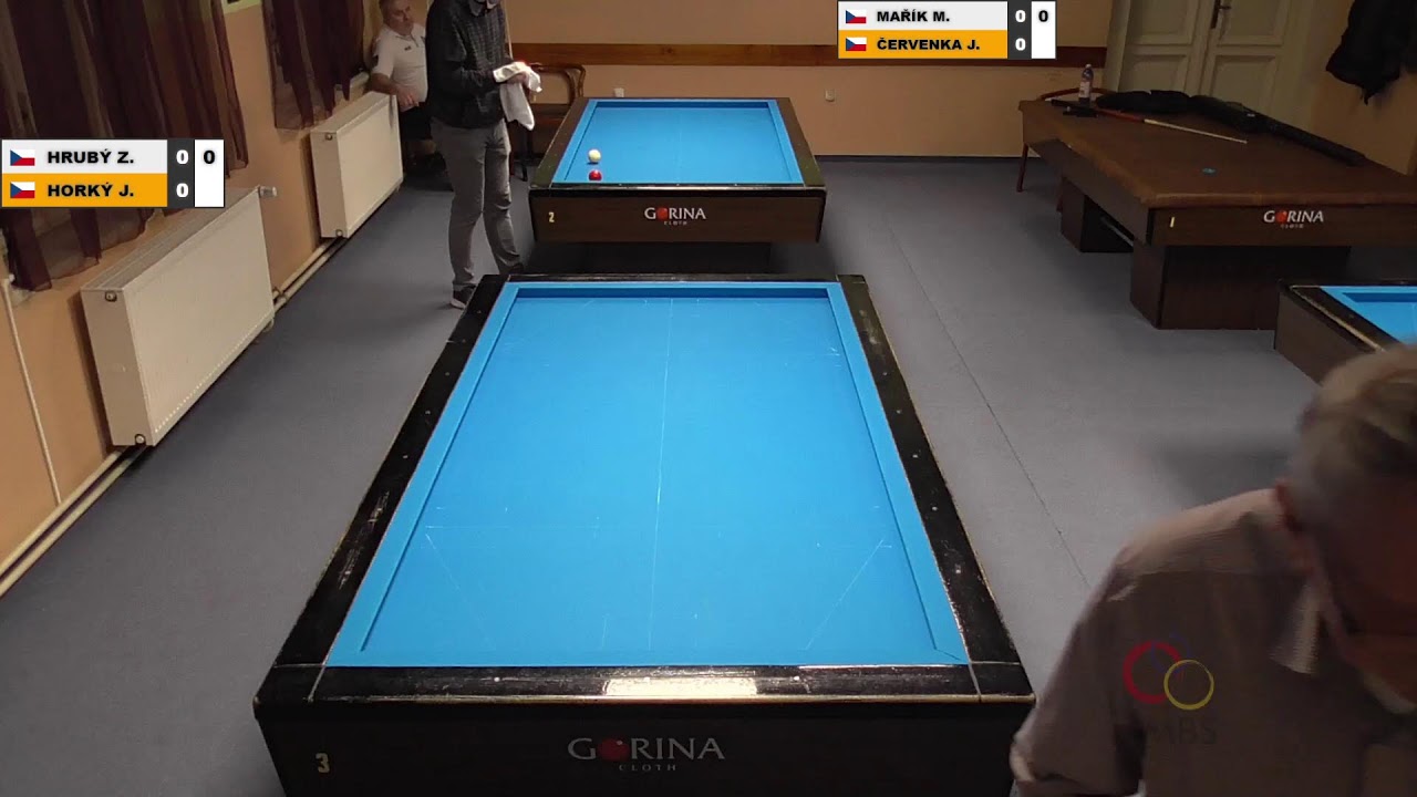 Czech league | Balkline 52/2 | 2nd class | 15th round | Zdeněk Hrubý v Jiří Horký