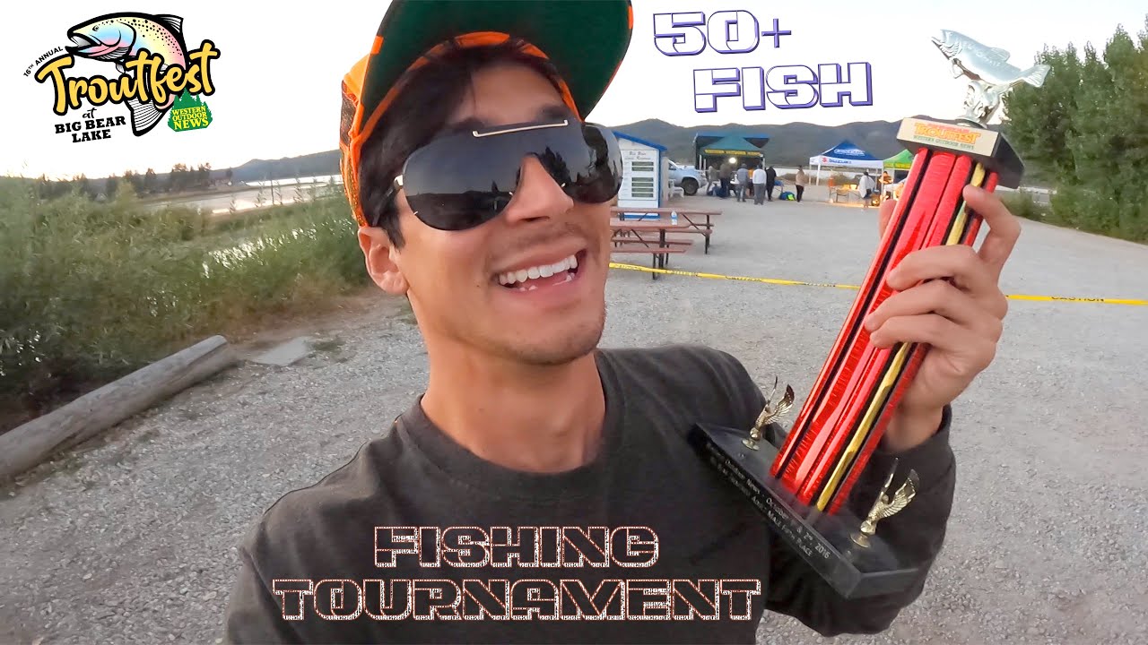 Big Bear Troutfest 50+ FISH WEEKEND RAINBOW TROUT GALORE