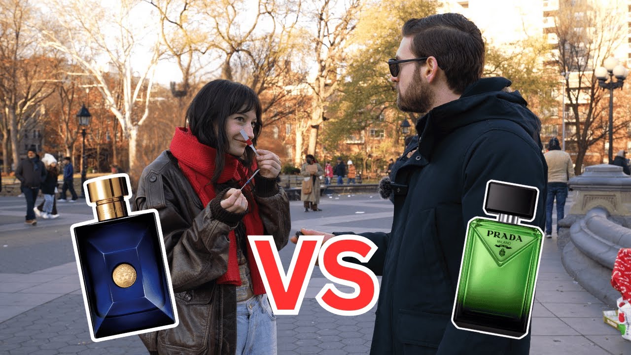 Prada Paradigme Vs Versace Dylan Blue (Fragrance Battle Womens Reactions)