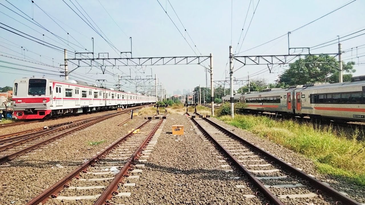 Balapan Kereta api Kutojaya utara vs Comuter line