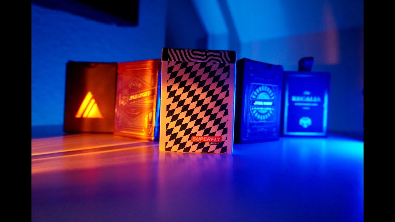 Top 5 decks for Cardistry!!!