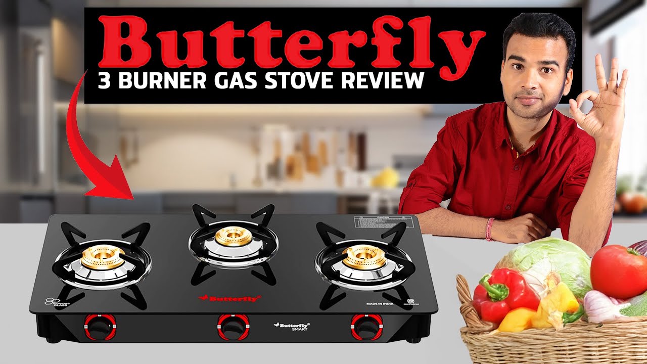 Butterfly Smart 3 Burner Gas Stove Review | Sasta, Sundar, Tikau! ✅