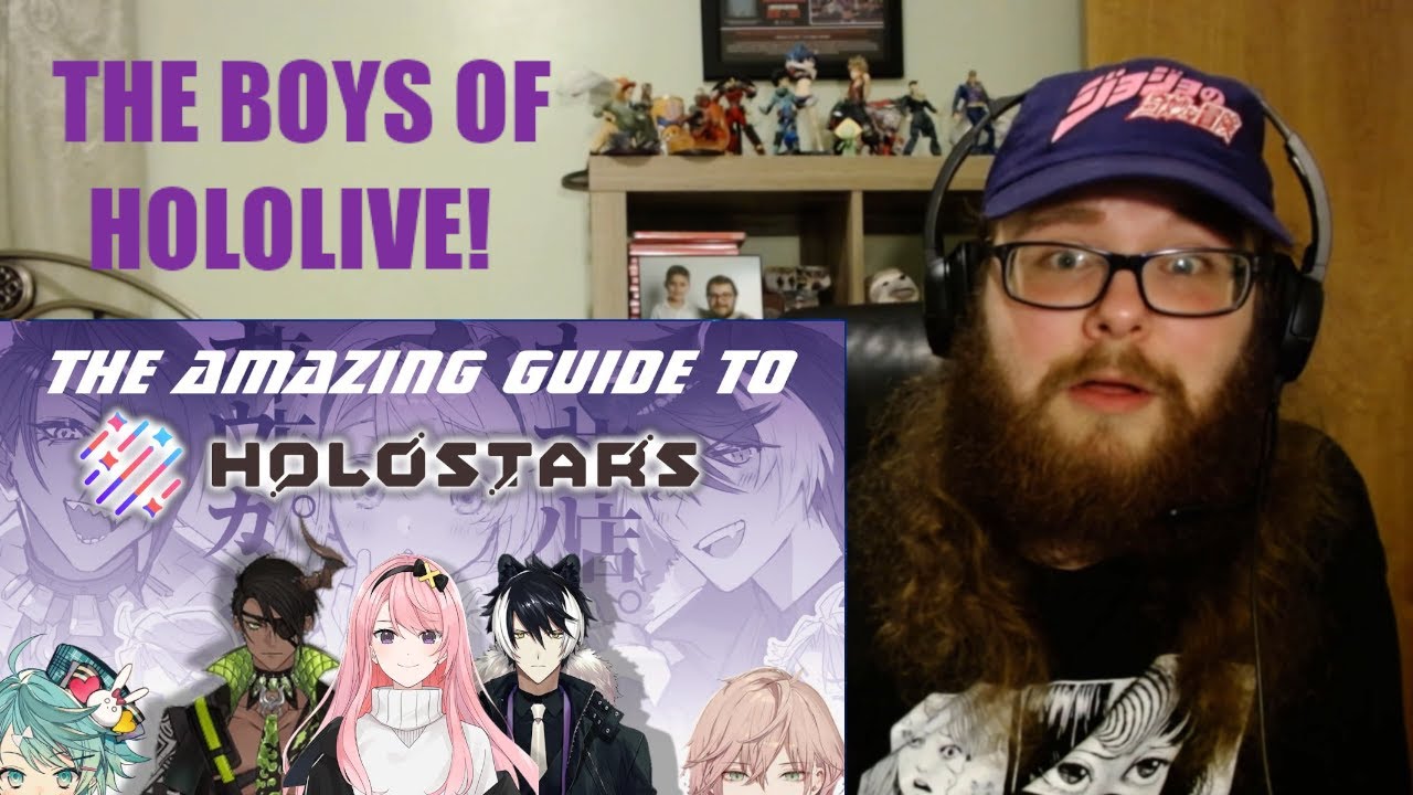 FIRST REACTION to HOLOSTARS! The Amazing Guide to Holostars REACTION!