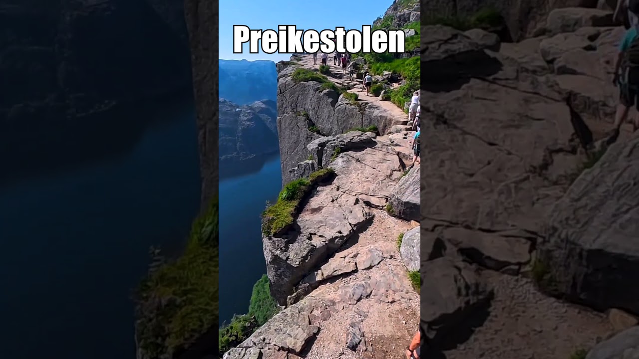 NORWEGIA Preikestolen widoki wynagradzają wejście