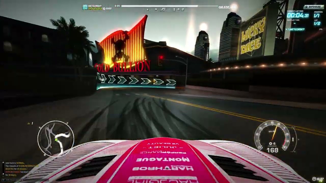 NFS World NRZ | LUCKY DICE Corvette CLE S1799red 1'29.936 NoPU Challenge2026WK11VH