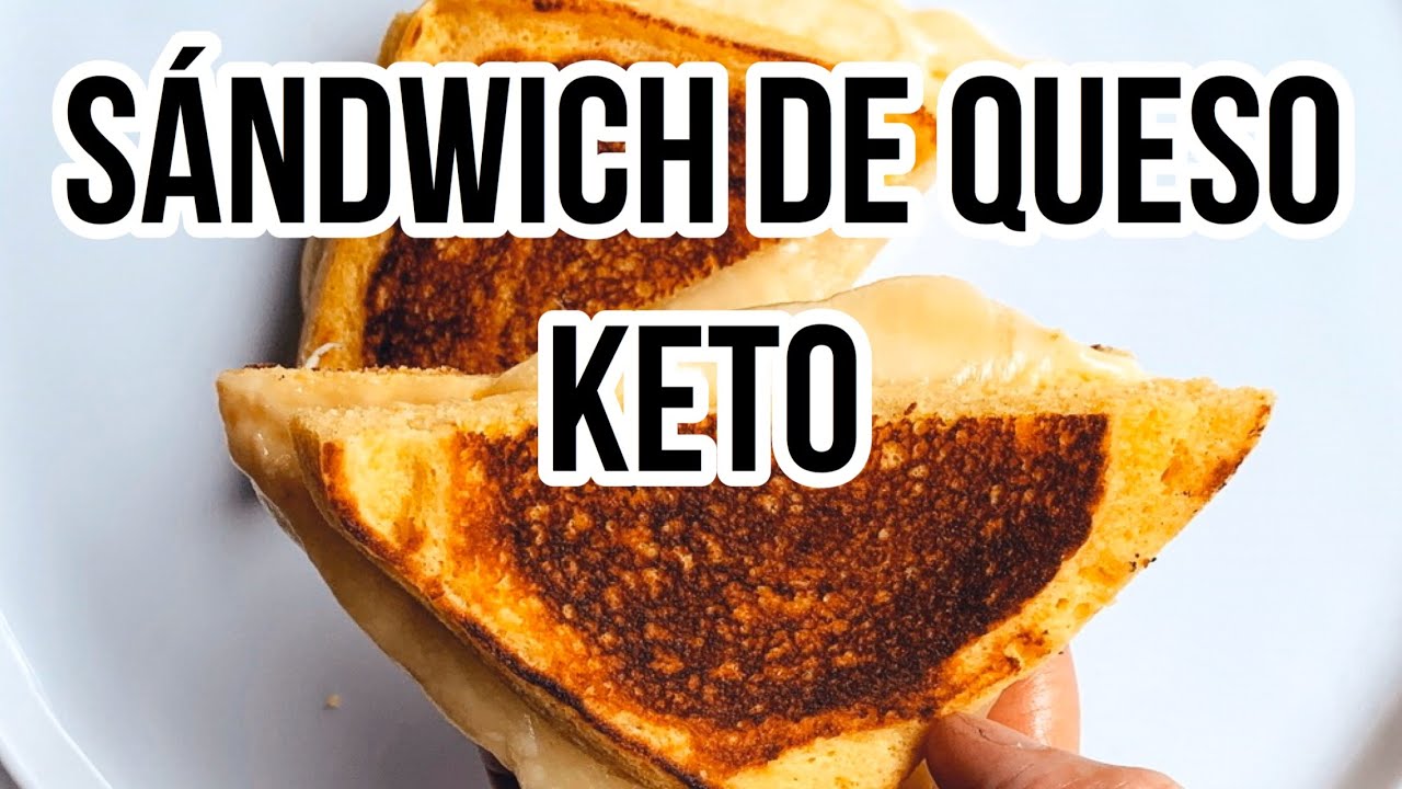 🍞🧀 KETO GRILLED CHEESE SANDWICH | SANDWICH DE QUESO LOW CARB Y KETO | Manu Echeverri