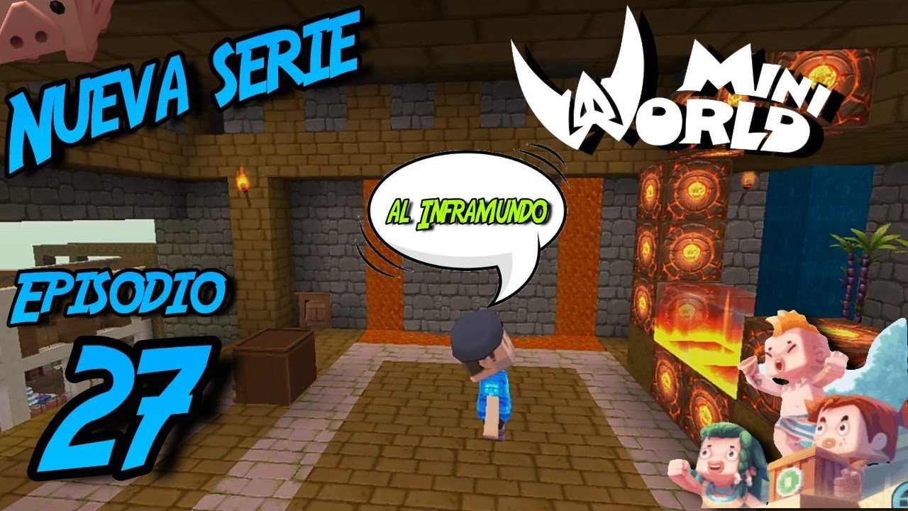 Nueva serie Mini World Block Art Episodio 27 ( empezando el portal ) 2021