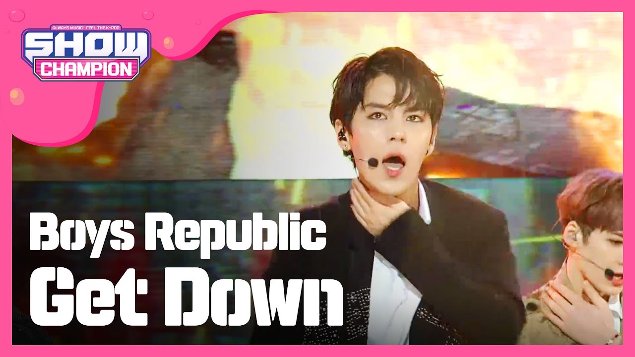 [SHOWCHAMPION] 소년공화국 - Get Down (Boys Republic - Get Down) l EP.184