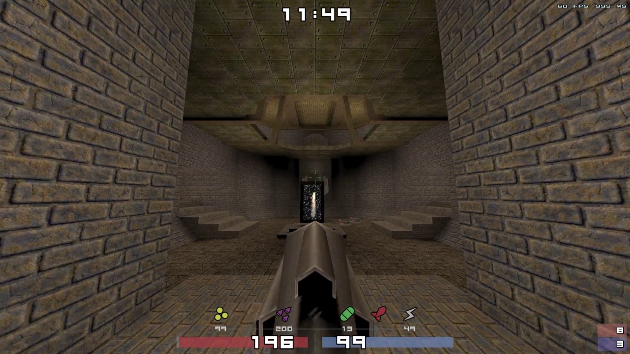 Quake Deathmatch - MikeJ vs. Mastah Killah