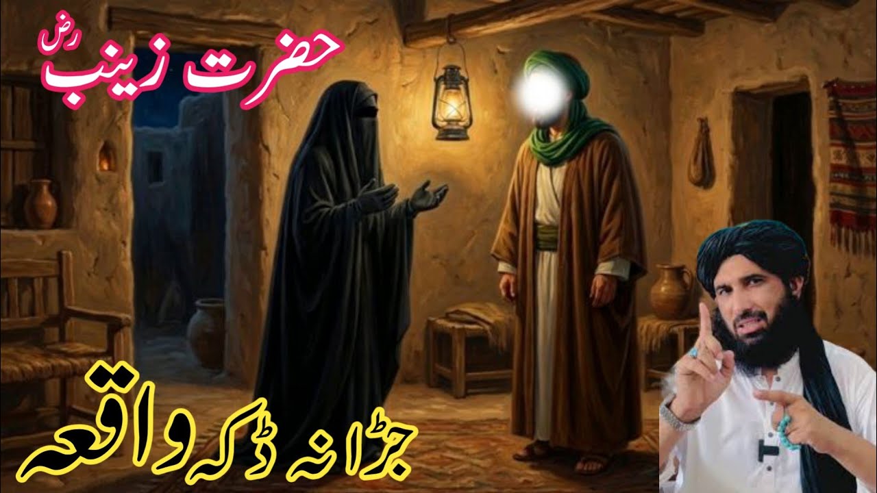 حضرت زینب رضی اللّٰہ عنہا جڑا نہ ڈکہ واقعہ| ډېر عبرتناک بیان | Maulana Haleem Syed Seb 