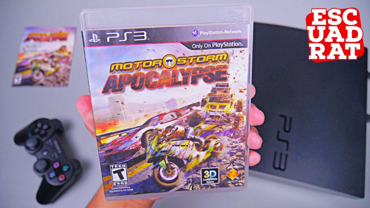 MotorStorm PS3 | Распаковка и игровой процесс MotorStorm Apocalypse PlayStation 3