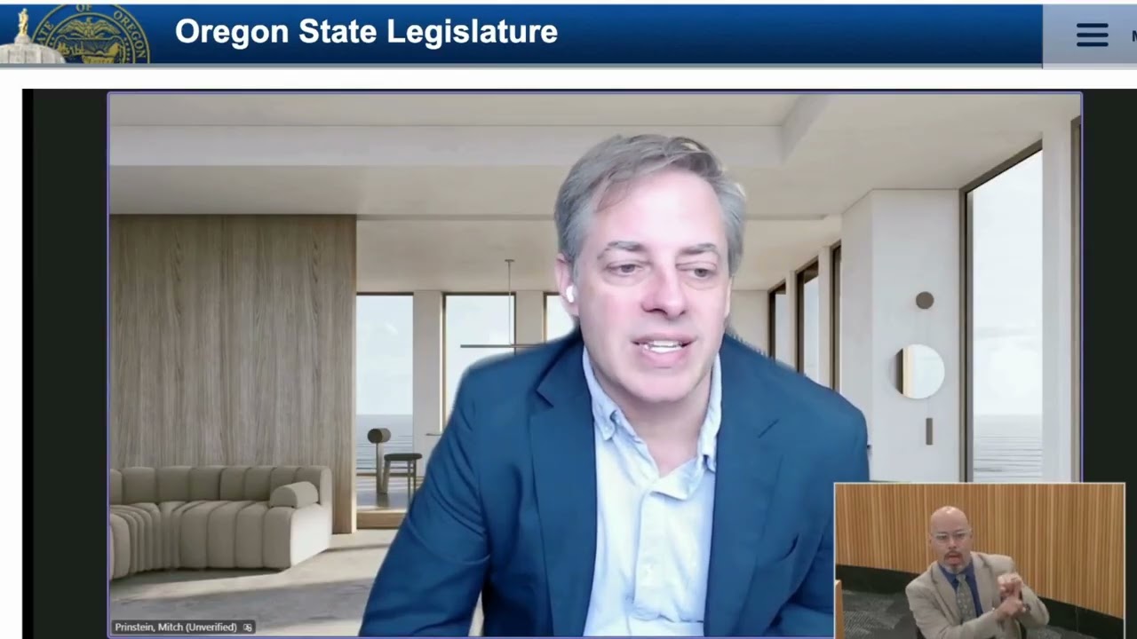 Oregon SB 1546: Dr. Mitch Prinstein testifies, Feb. 3, 2026