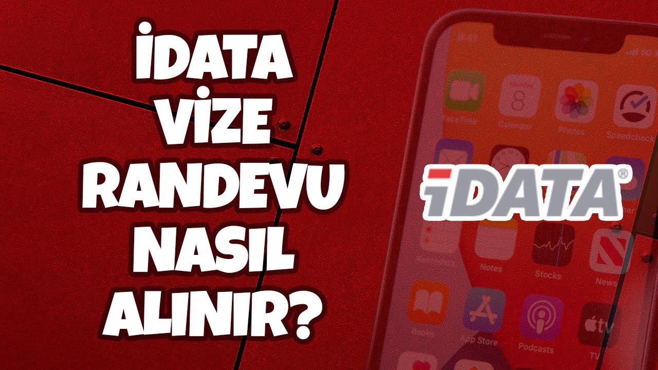 İDATA VİZE RANDEVU NASIL ALINIR?