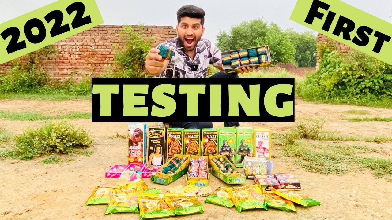 Testing Different Types Of Crackers 2022 | Crackers Testing 2022 | VIP Bomb | Thakur Saurav Vlog