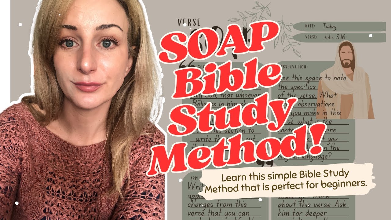 Bible Study Made Easy With This Simple Method! SOAP Bible Study Method Explained.