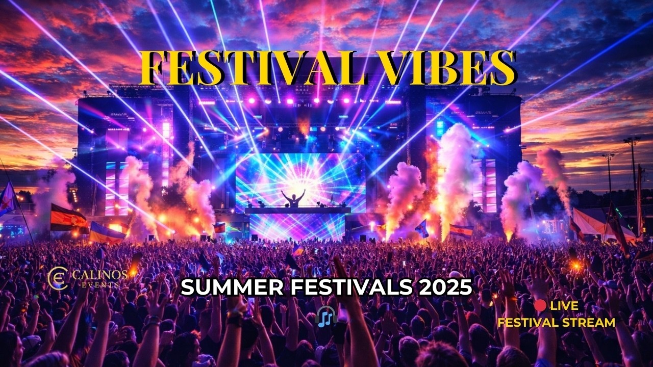 🔴 LIVE Festival Vibes 2025 | Festival Highlights Playlist | Techno & Summer Festivals