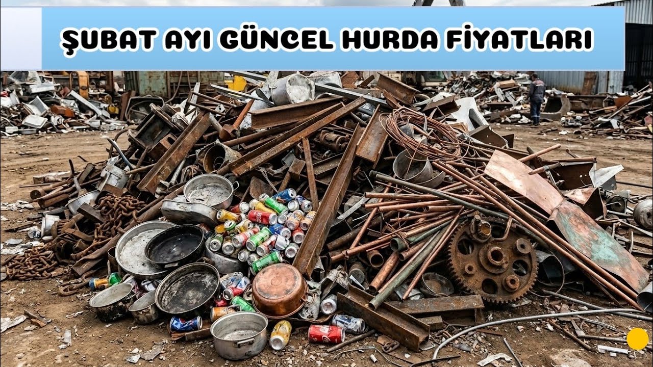 ŞUBAT AYI GÜNCEL HURDA FİYATLARI . DEMİR - BAKIR - ALUMİNYUM VS #hurdafiyatları #aluminum 