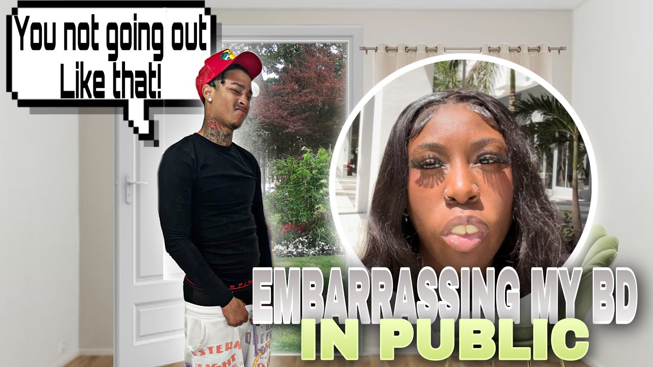 EMBARRASSING MY BABYDADDY IN PUBLIC WITH MY BUCK TEETH! *HE IGNORED ME*