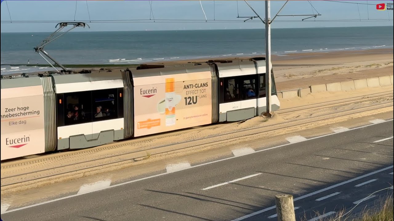 CÔTE BELGE  🇧🇪 | Kusttram / Plus Long Tramway du Monde  |  Belgique Bretagne Télé
